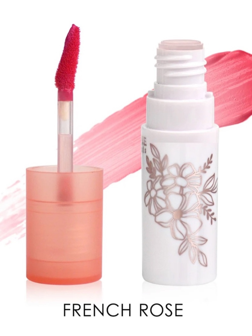 SERAPHINE BOTANICALS Wildflower Stain Soft Skin Liquid Blush in French Rose 2g